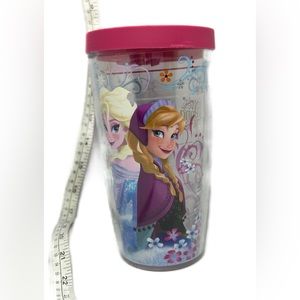 Tervis Disney Tumbler Pink‎ Lid Elsa & Anna 16oz Drinkware